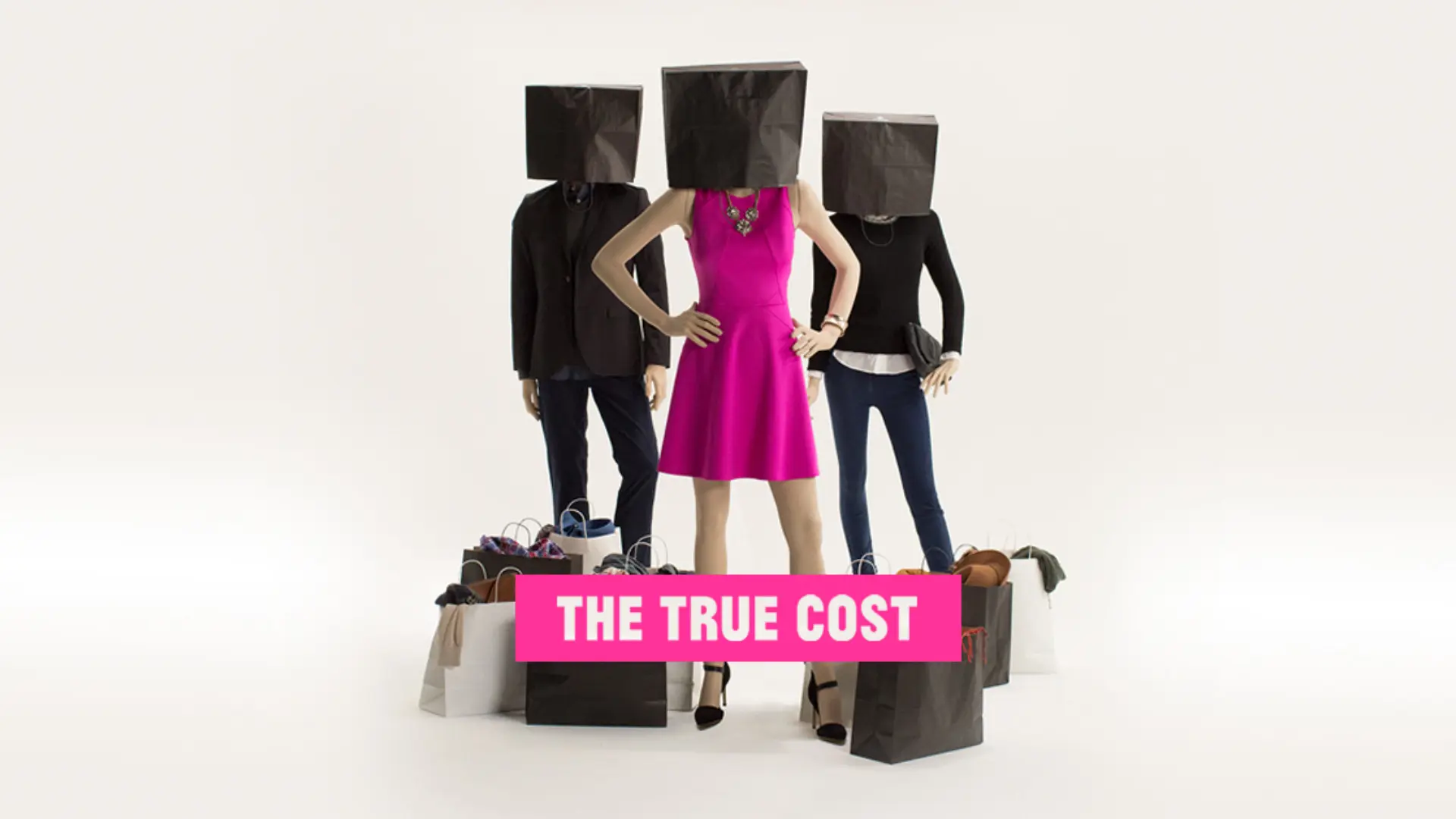 The True Cost backdrop