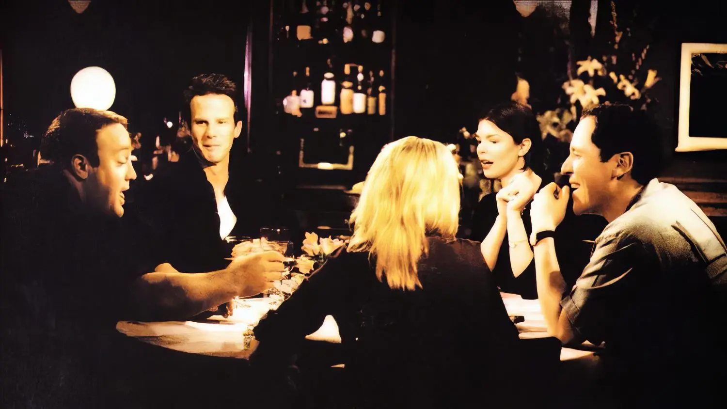 Dinner for Five backdrop