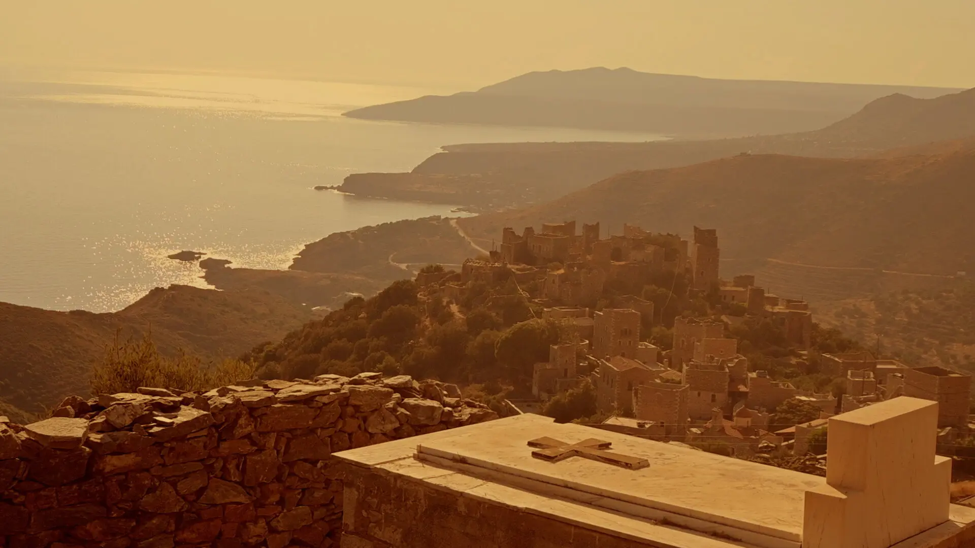 The Cicadas backdrop