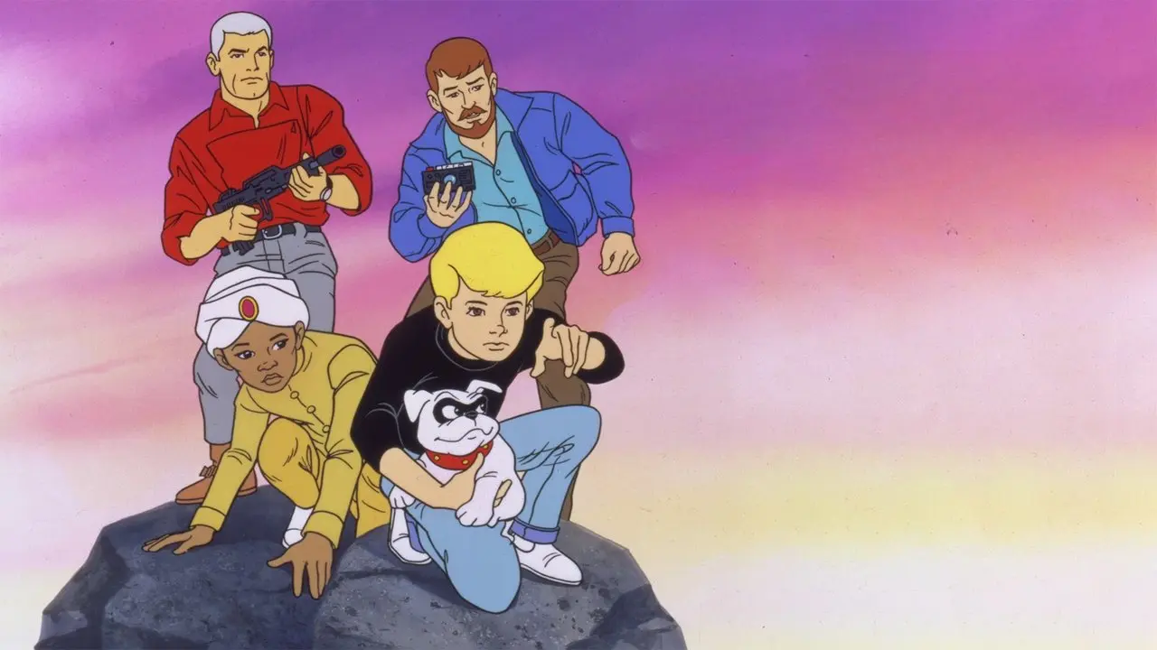 The New Adventures of Jonny Quest backdrop