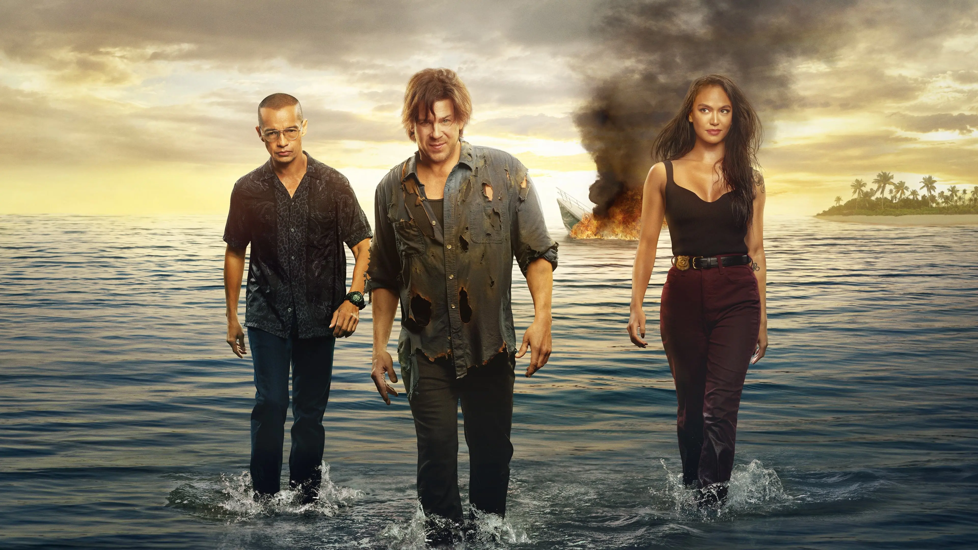 Almost Paradise backdrop