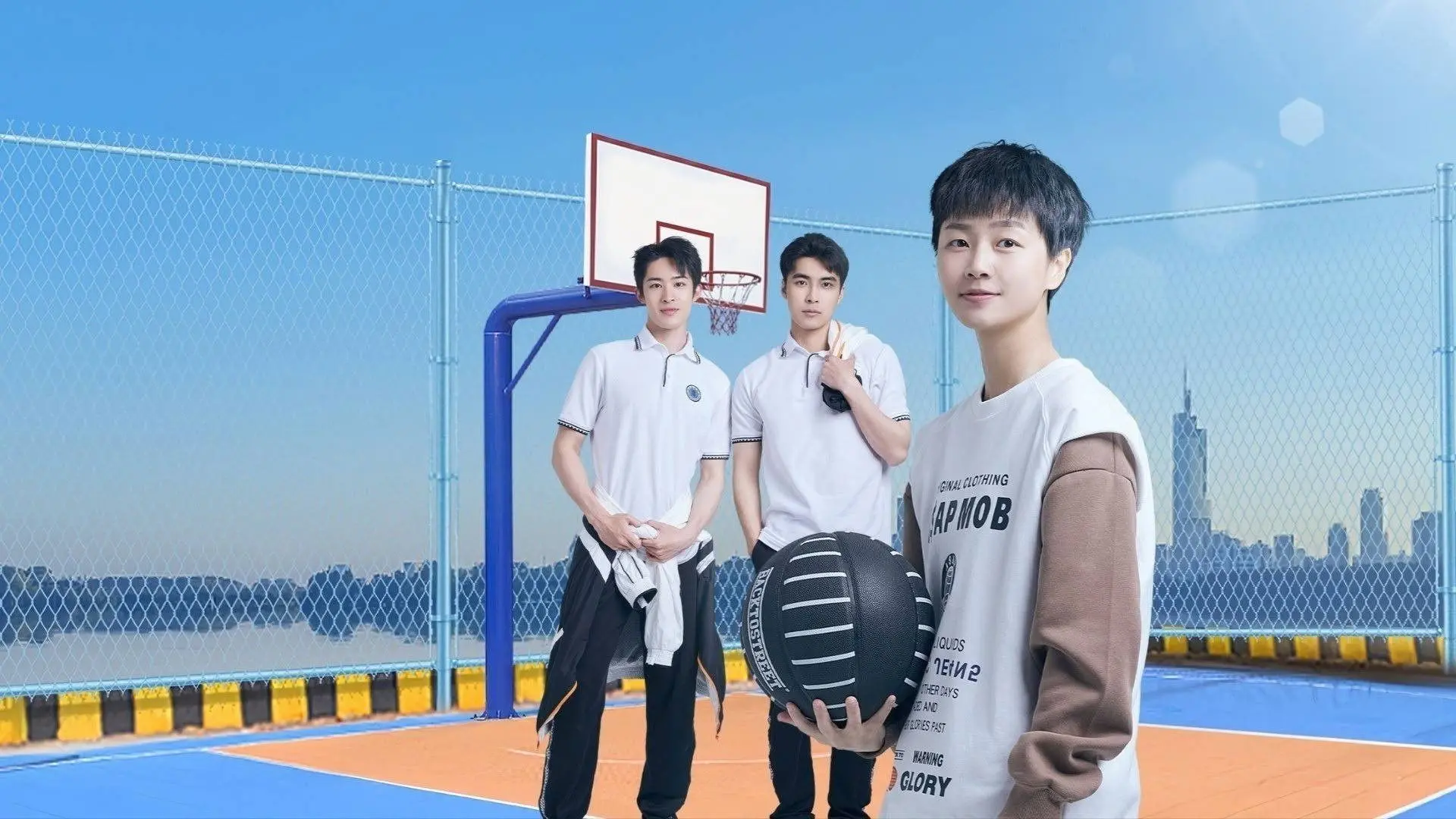 Fighting! Best Friends backdrop