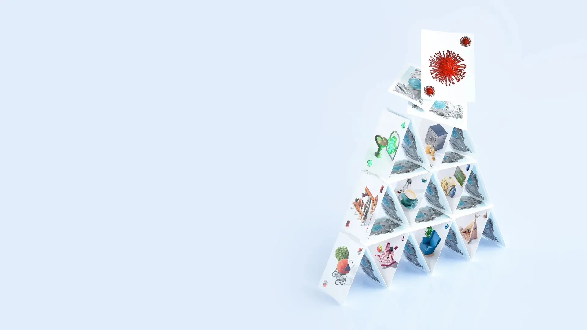 A New Reality backdrop