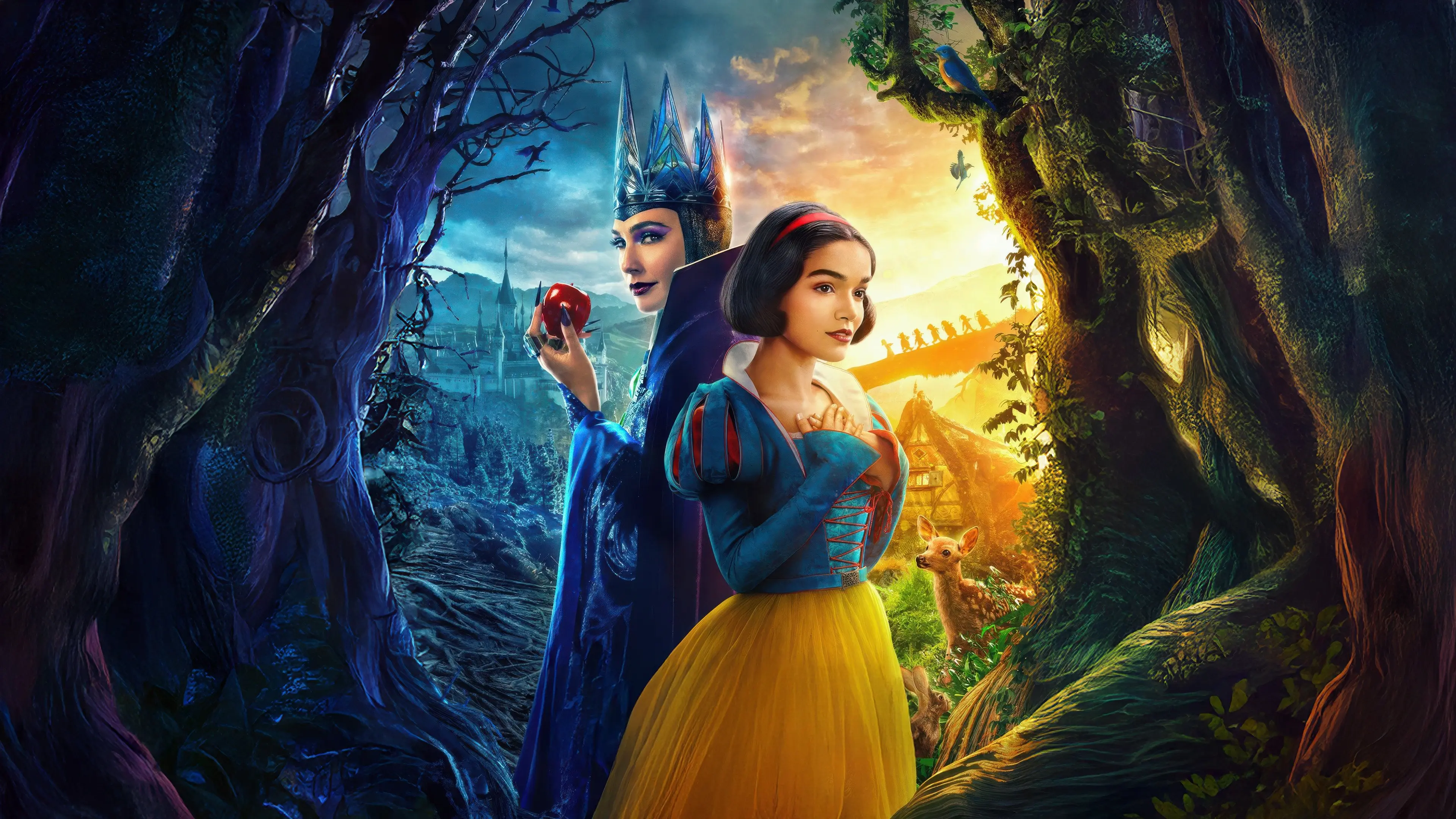 Snow White backdrop