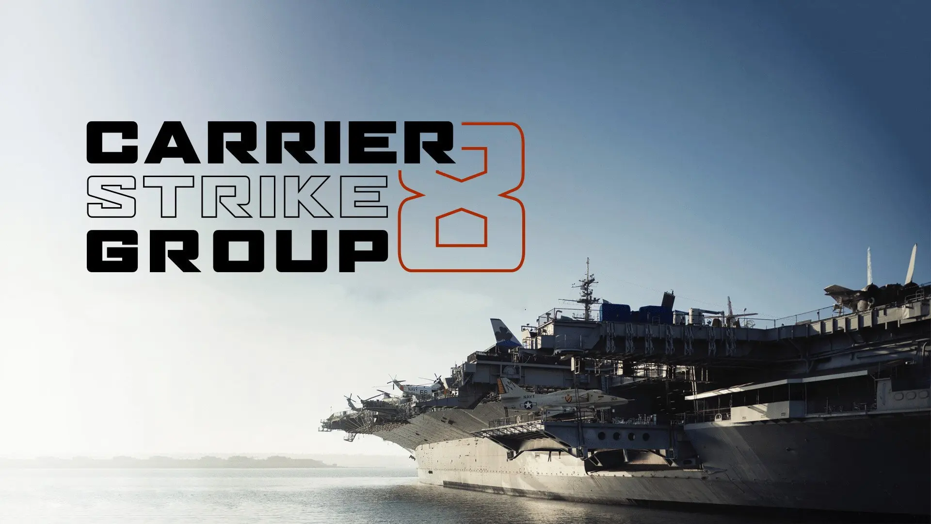 Carrier Strike Group 8 backdrop
