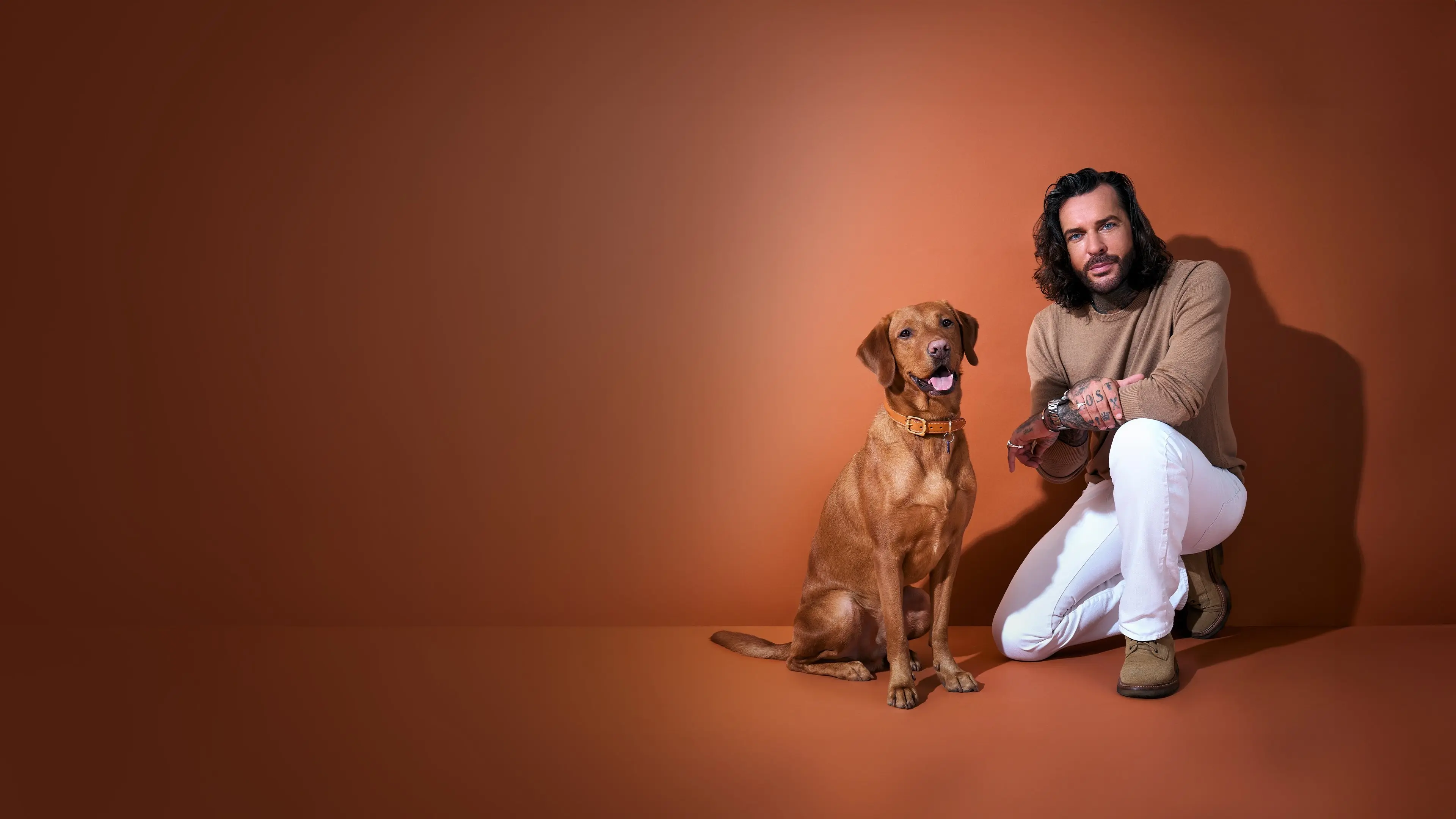 Pete Wicks: For Dogs’ Sake backdrop
