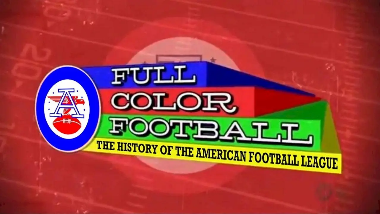 Full Color Football: The History of the American Football League backdrop