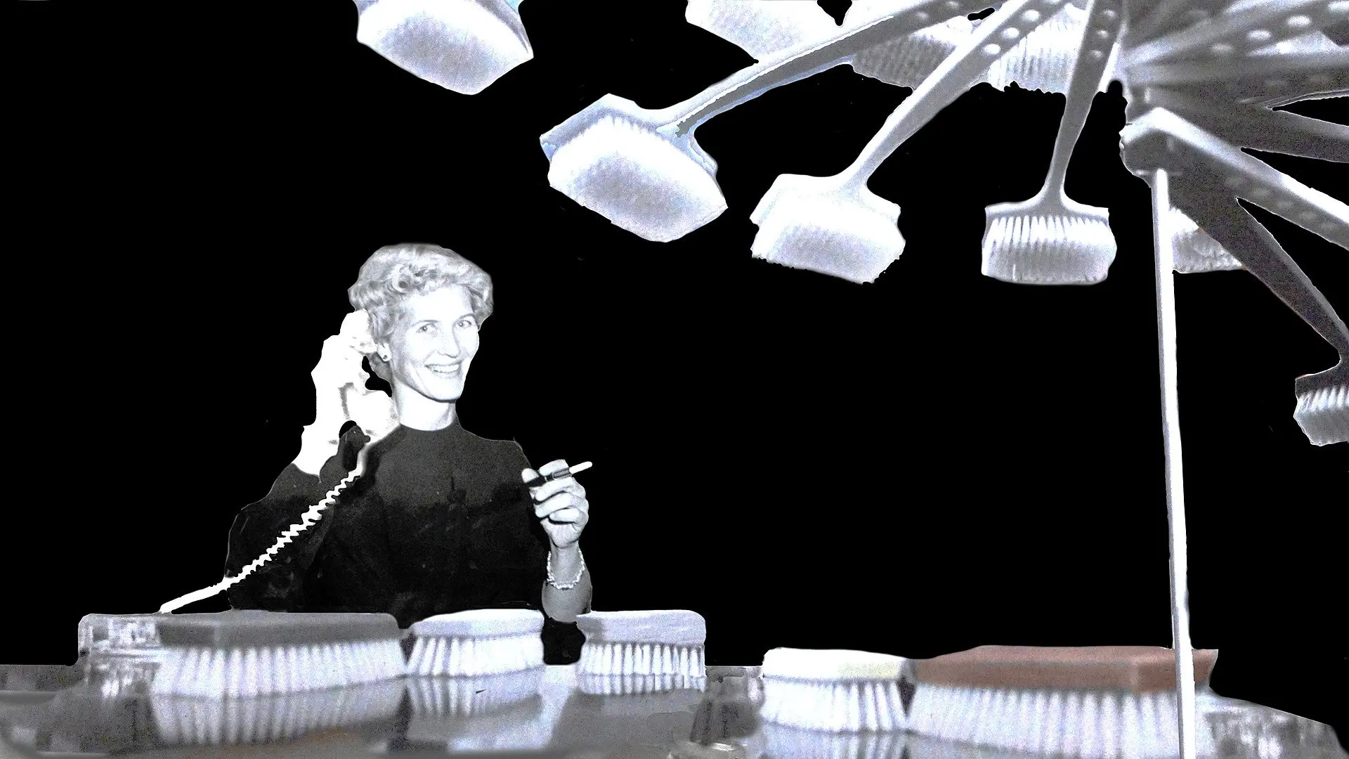 Mother was a CEO backdrop