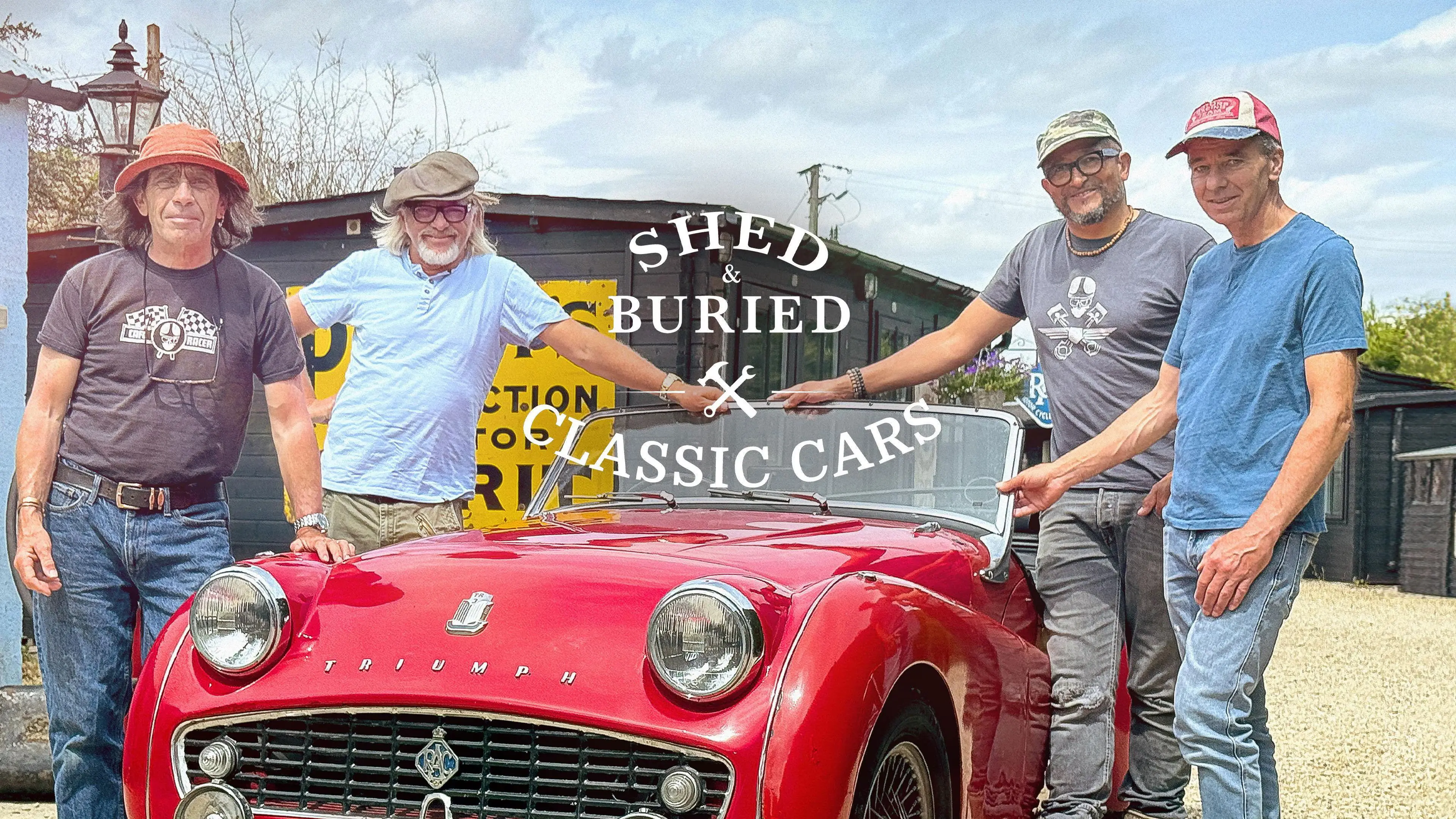 Shed & Buried: Classic Cars backdrop