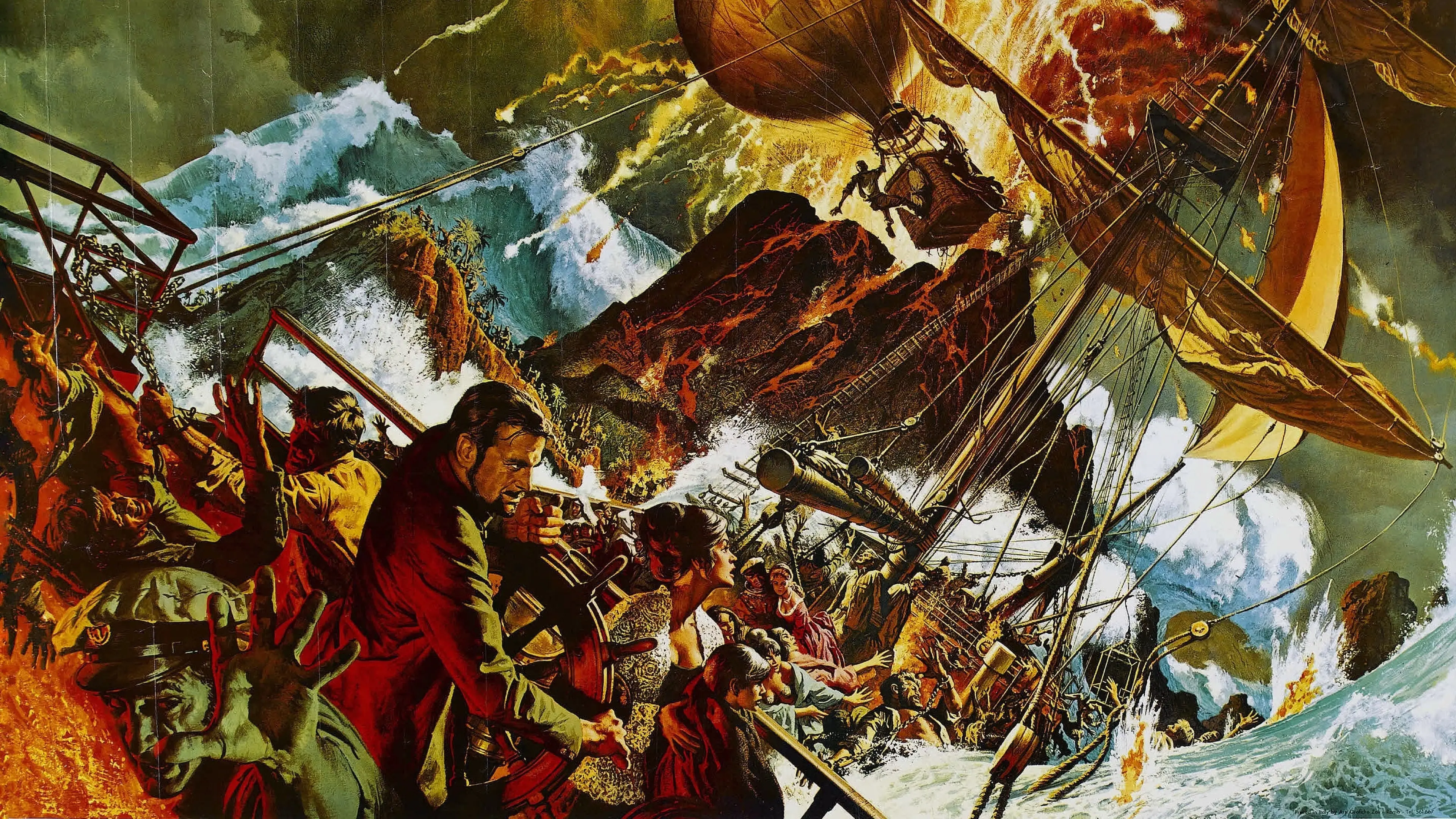 Krakatoa, East of Java backdrop