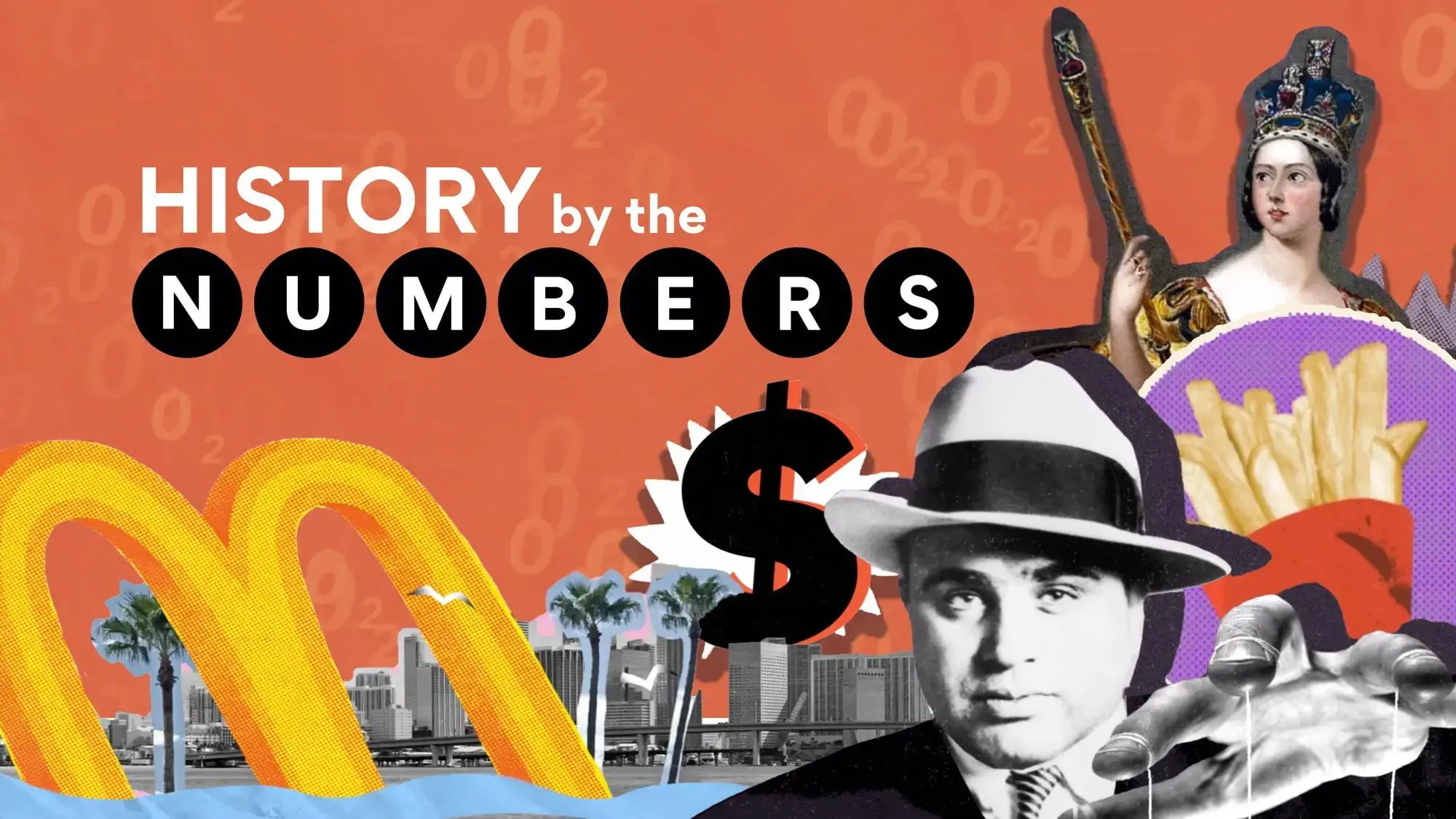 History by the Numbers backdrop