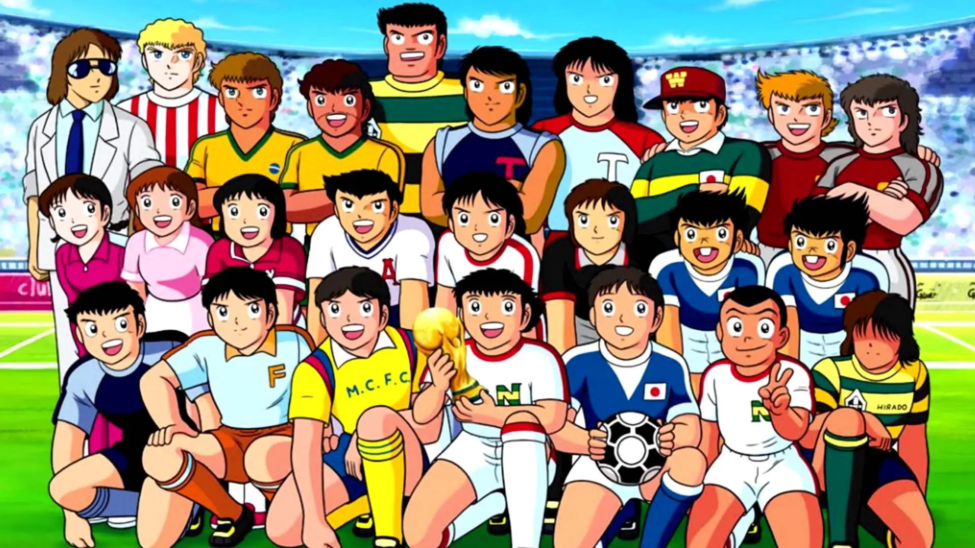 Shin Captain Tsubasa backdrop