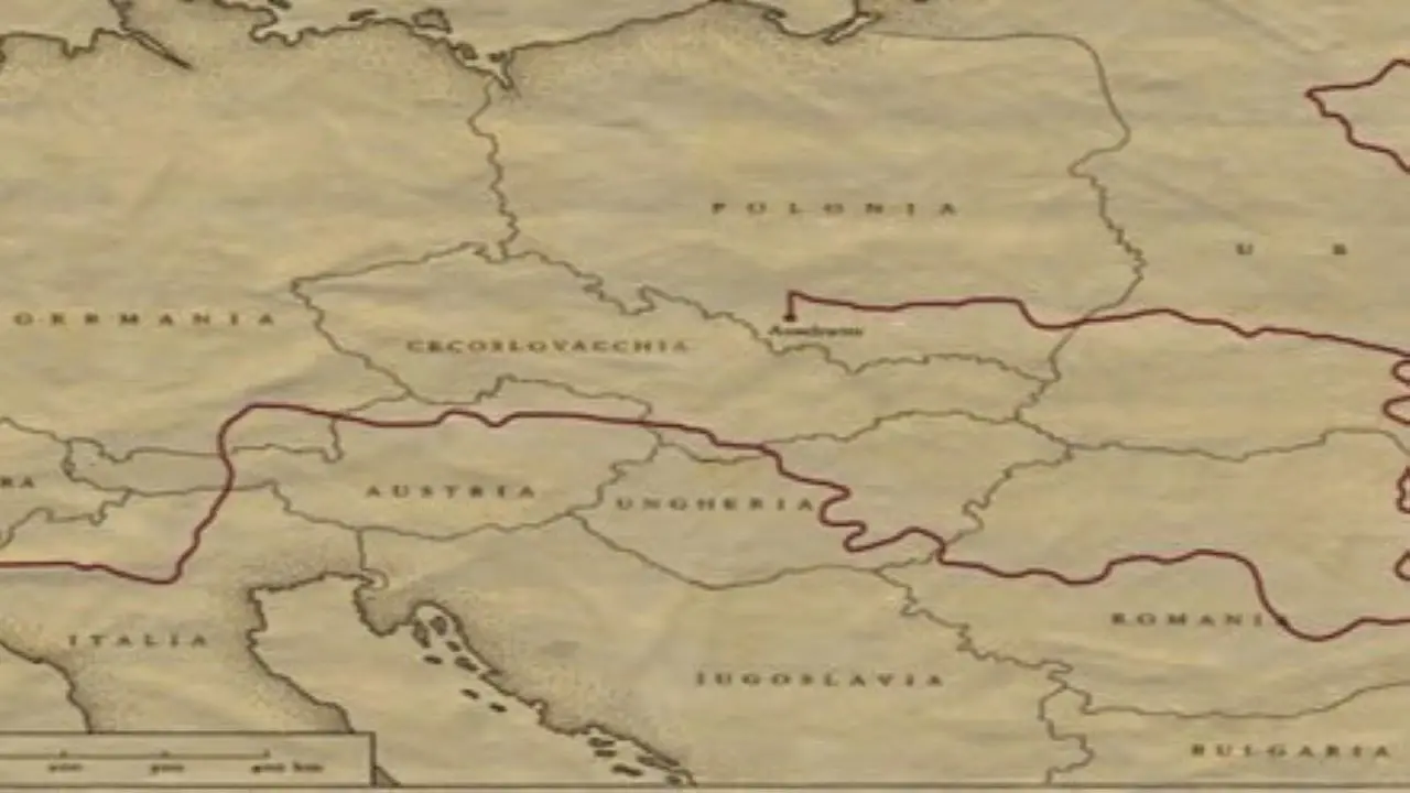 Primo Levi's Journey backdrop