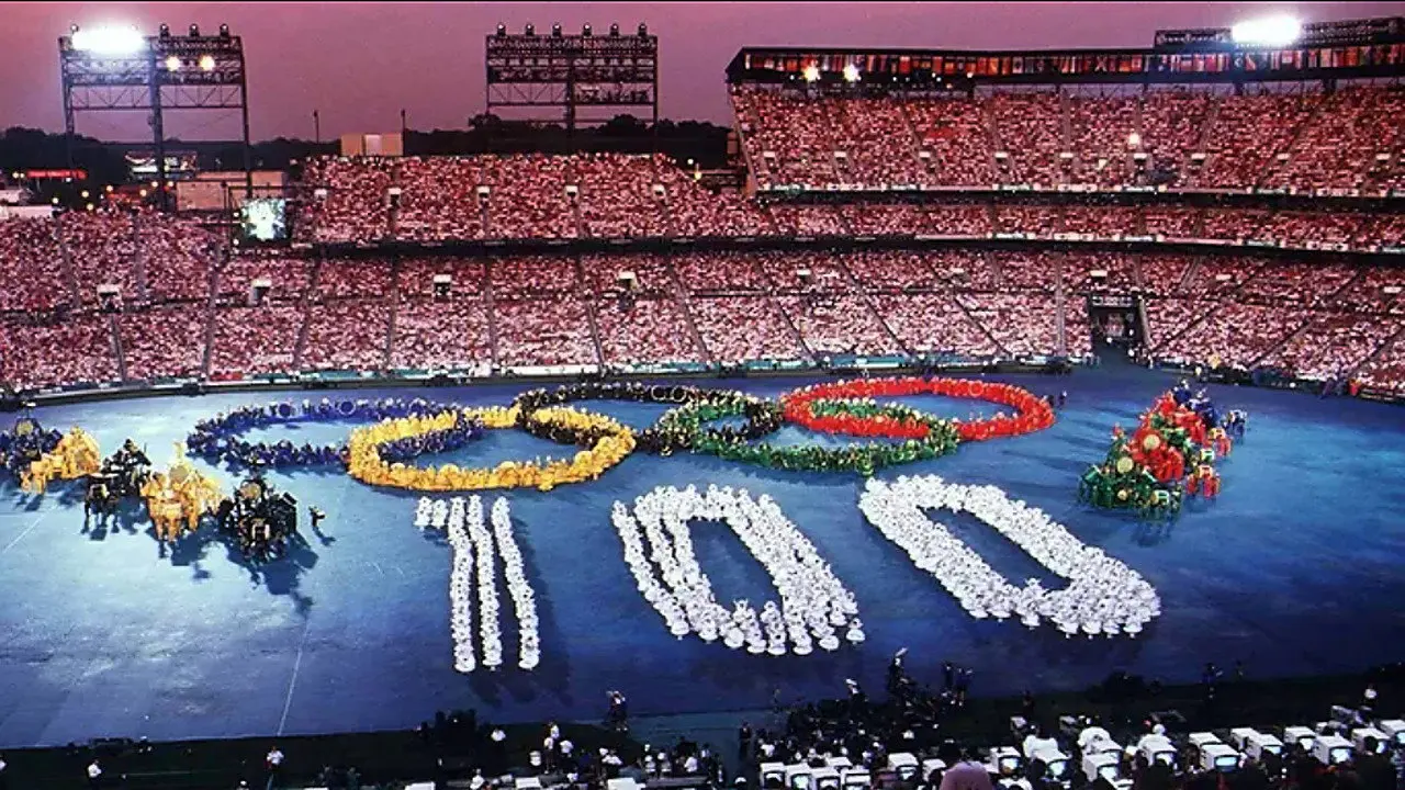 Atlanta 1996: Games of the XXVI Olympiad - Opening Ceremony backdrop