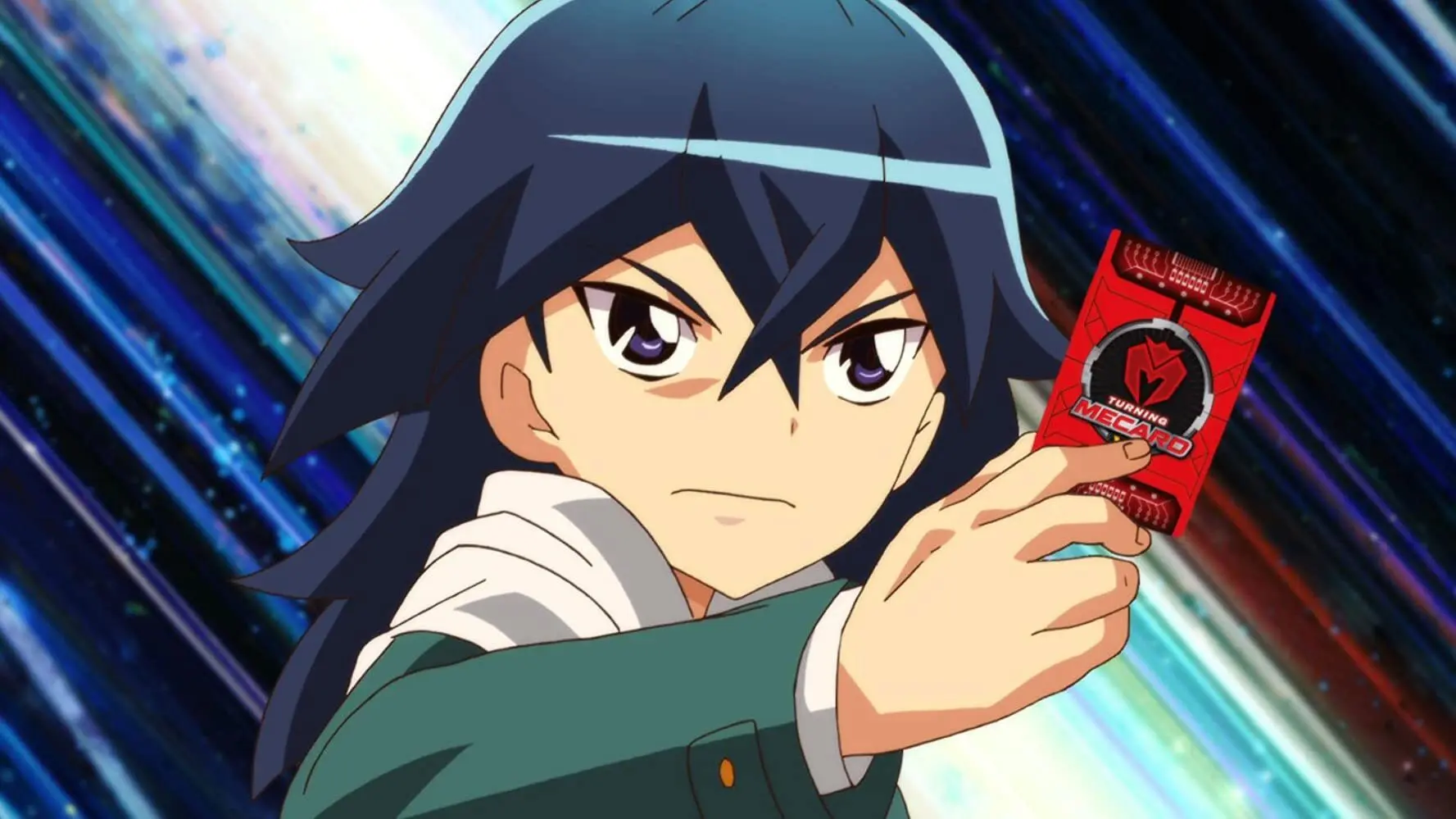 Turning Mecard backdrop