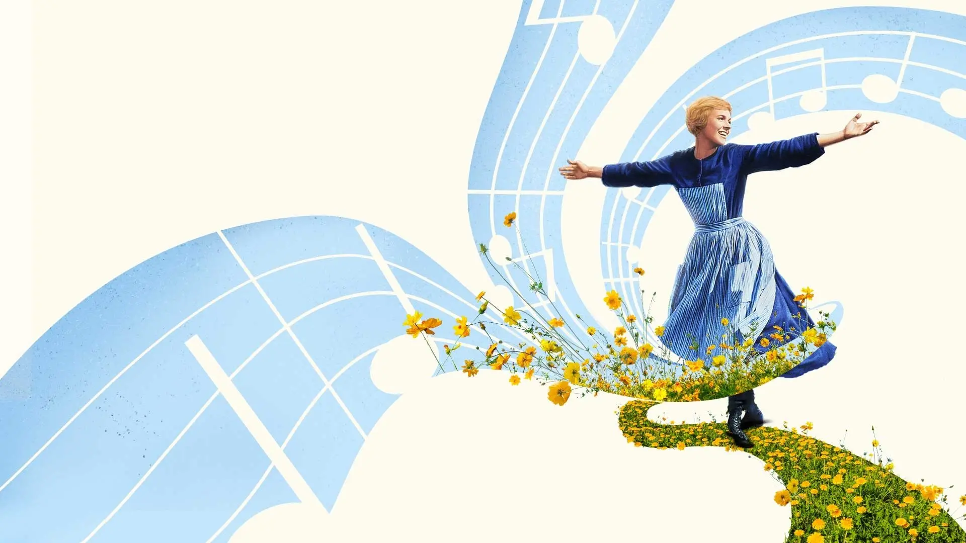 The Sound of Music backdrop