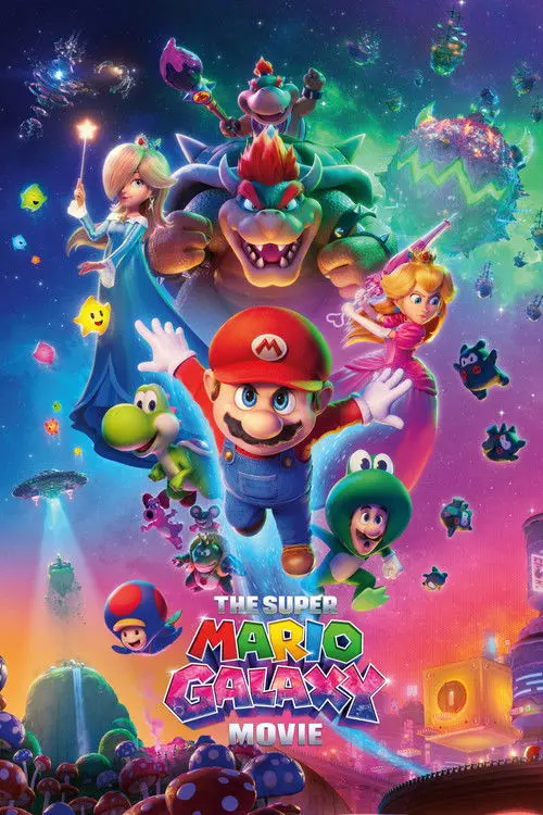 The Super Mario Galaxy Movie poster - Movie from 2026